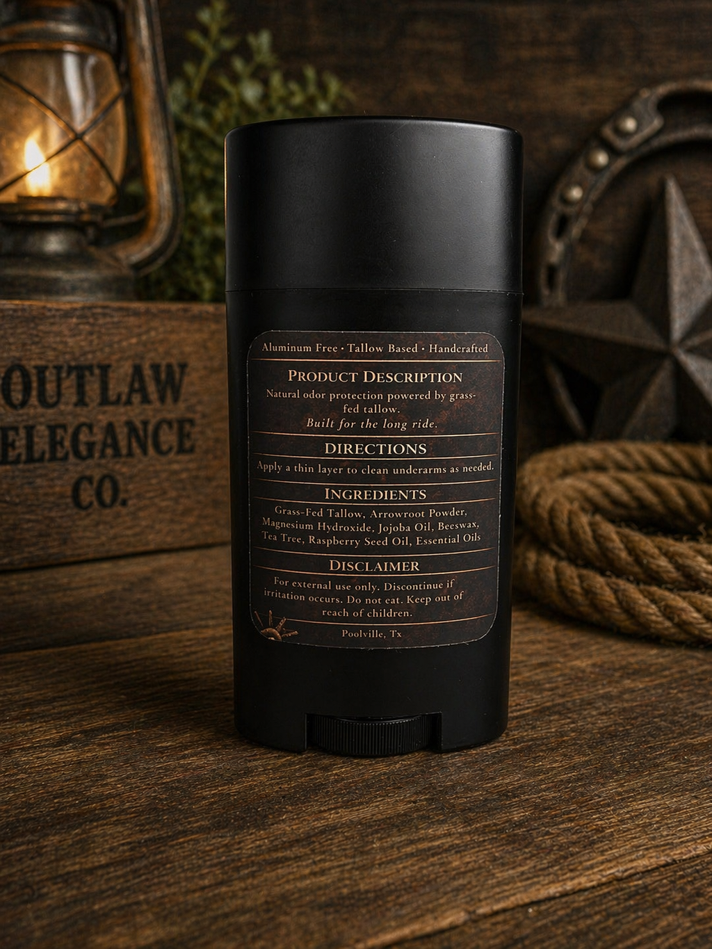 Tumbleweed Tallow Deodorant